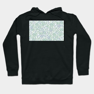 Blue-green confetti Hoodie